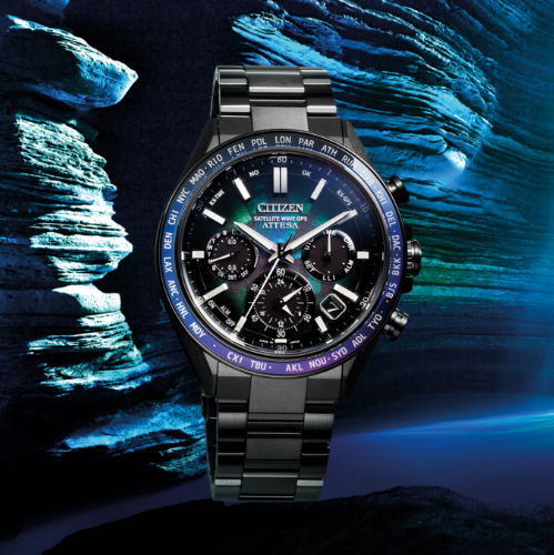 Citizen Attesa CC4057-60E Satellite miesten rannekello sh 2199€ 100v Juhlavuosi LIMITED EDITION