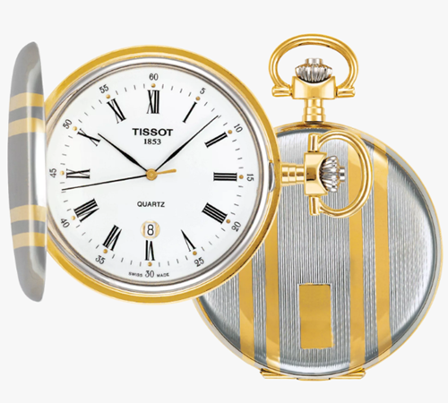 Tissot Savonnette taskukello 48.5mm T83.8.553.13